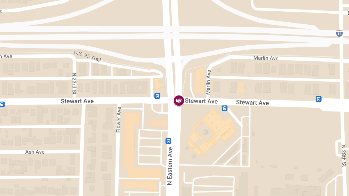 Injuries Reported in Collision at N Eastern Ave & Stewart Ave