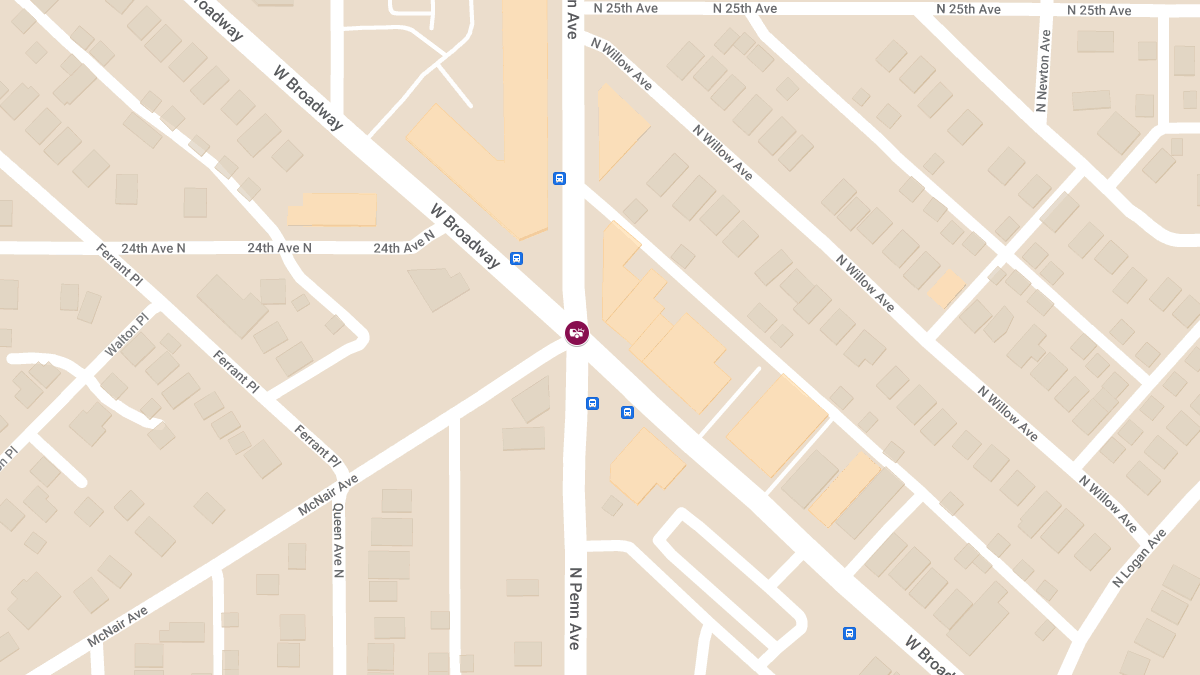 Injuries Reported in Collision at W Broadway Ave & Penn Ave N