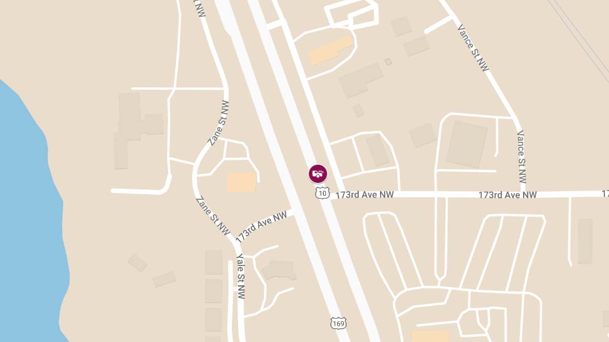 Injuries Reported in Collision on Highway 10 Near Milepost 216