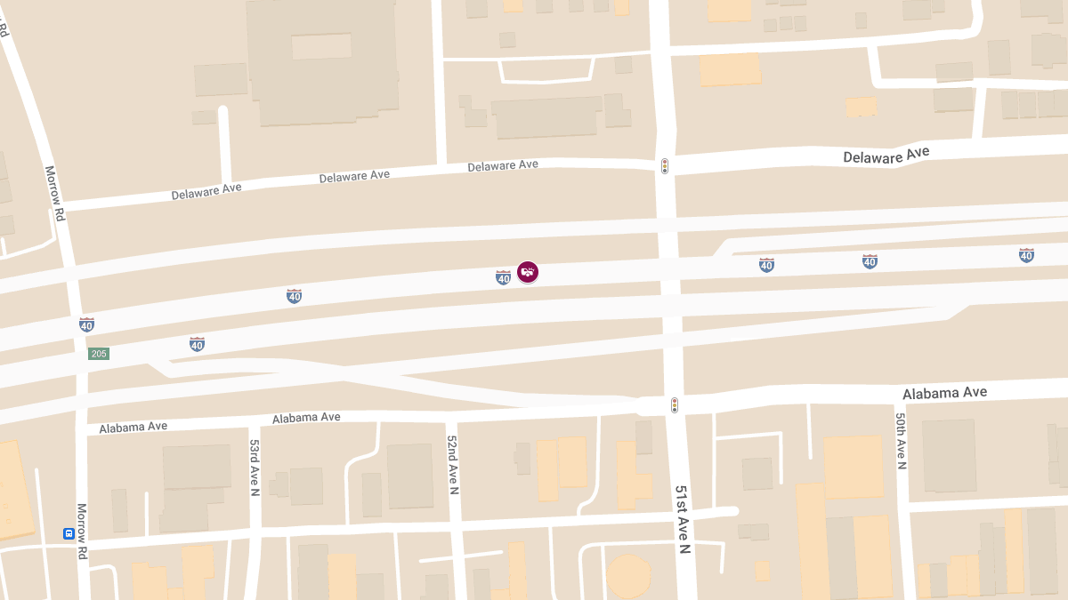 Injuries Reported in Collision on I-40 E Near MM 204