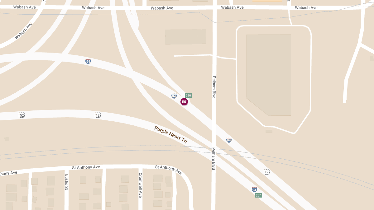 Injuries Reported in Collision on Interstate Hwy 94 W & State Hwy-280 S