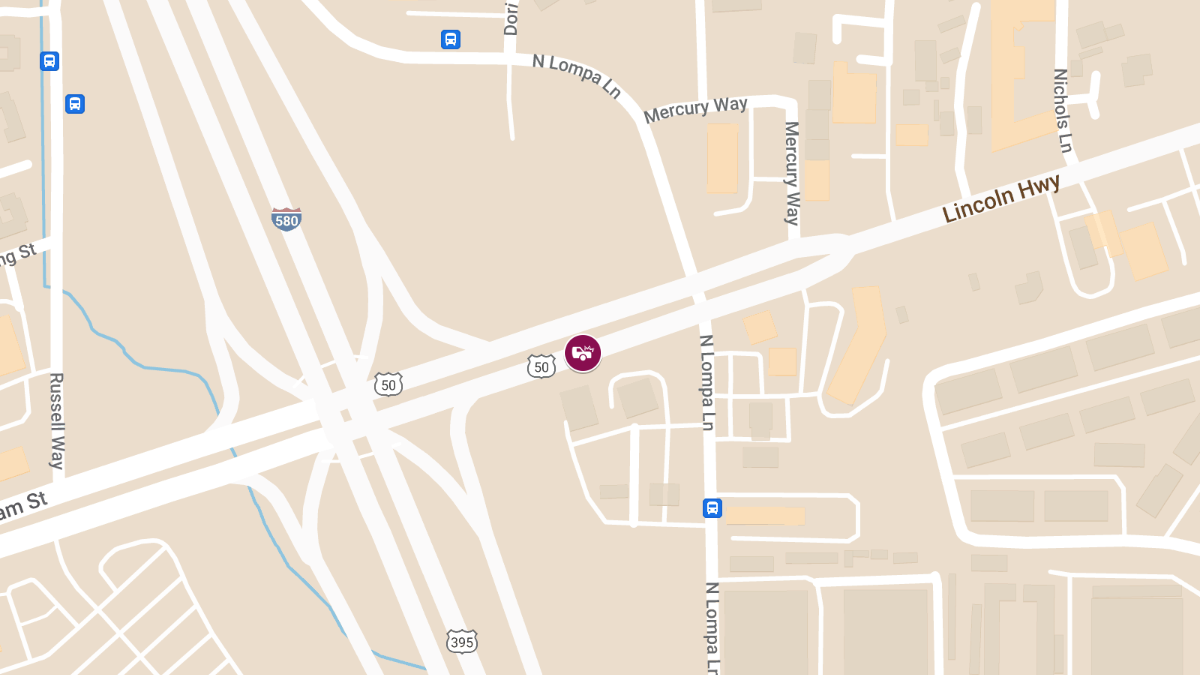 Injuries Reported in Collision on US 50 WB