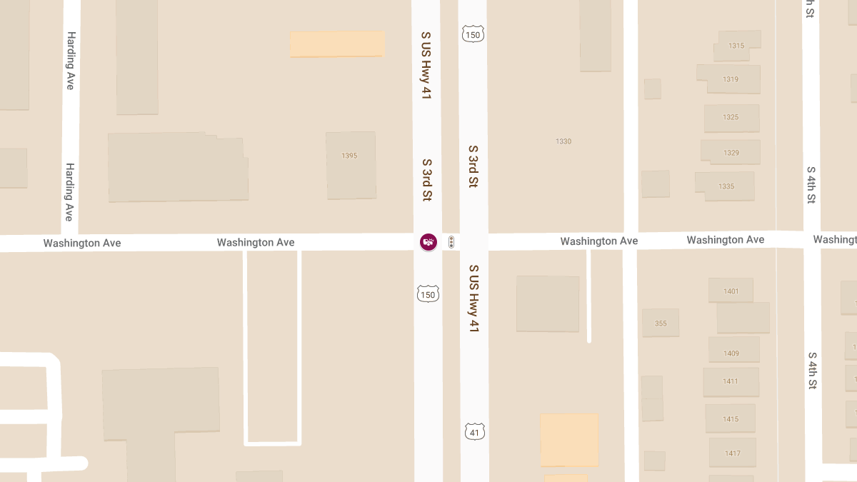 Injuries Reported in Crash at 3rd St & Washington Ave