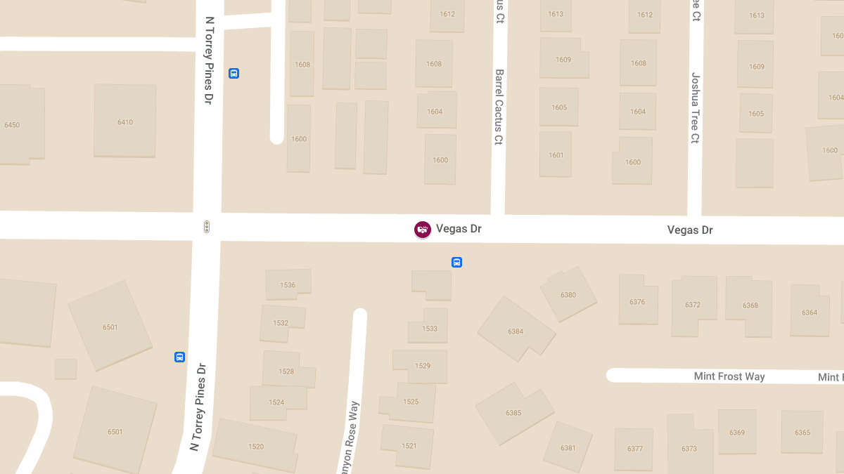 Injuries Reported in Crash at 6501 Vegas Dr