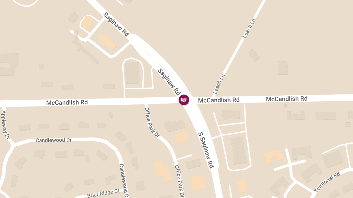 Injuries Reported in Crash at Leach Ln & McCandlish Rd