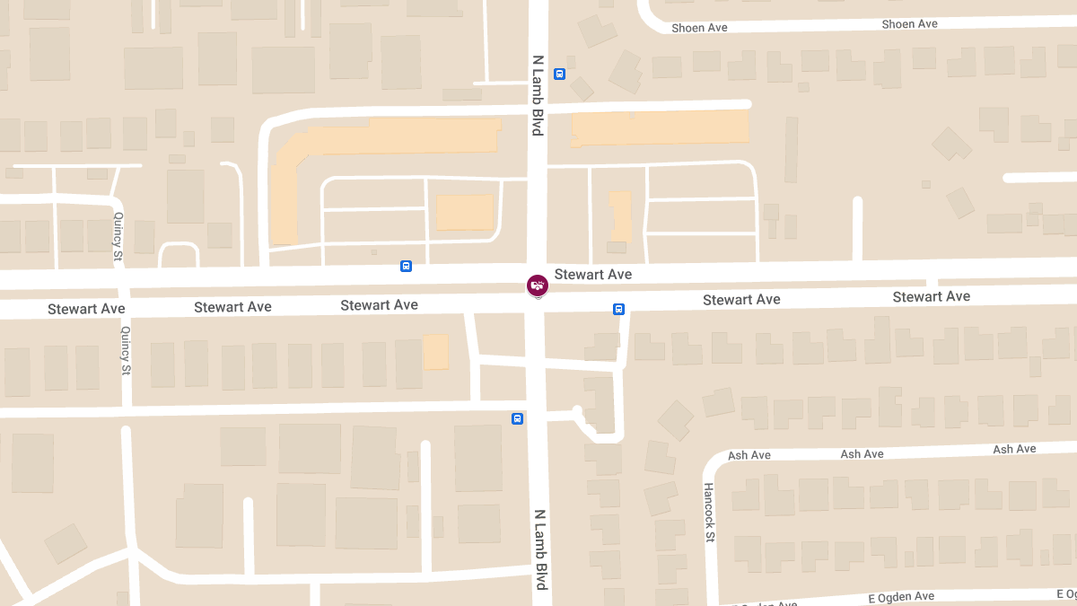 Injuries Reported in Crash at Stewart Ave & N Lamb Blvd