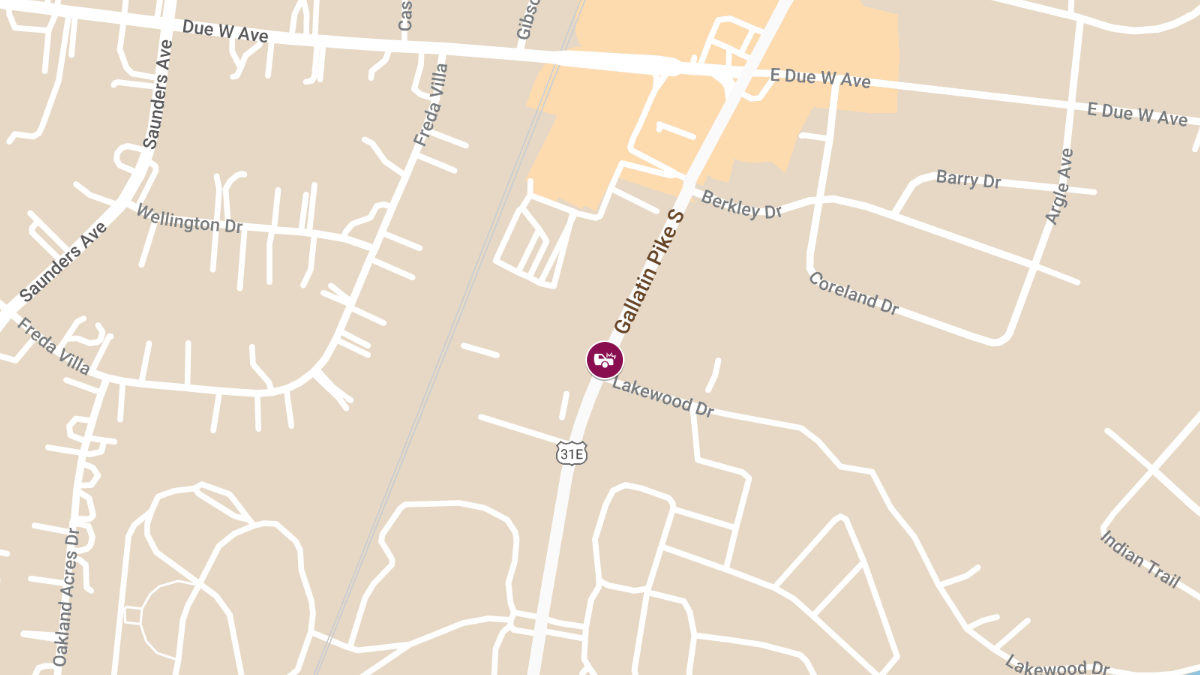 Injuries Reported in Crash on Gallatin Pike S