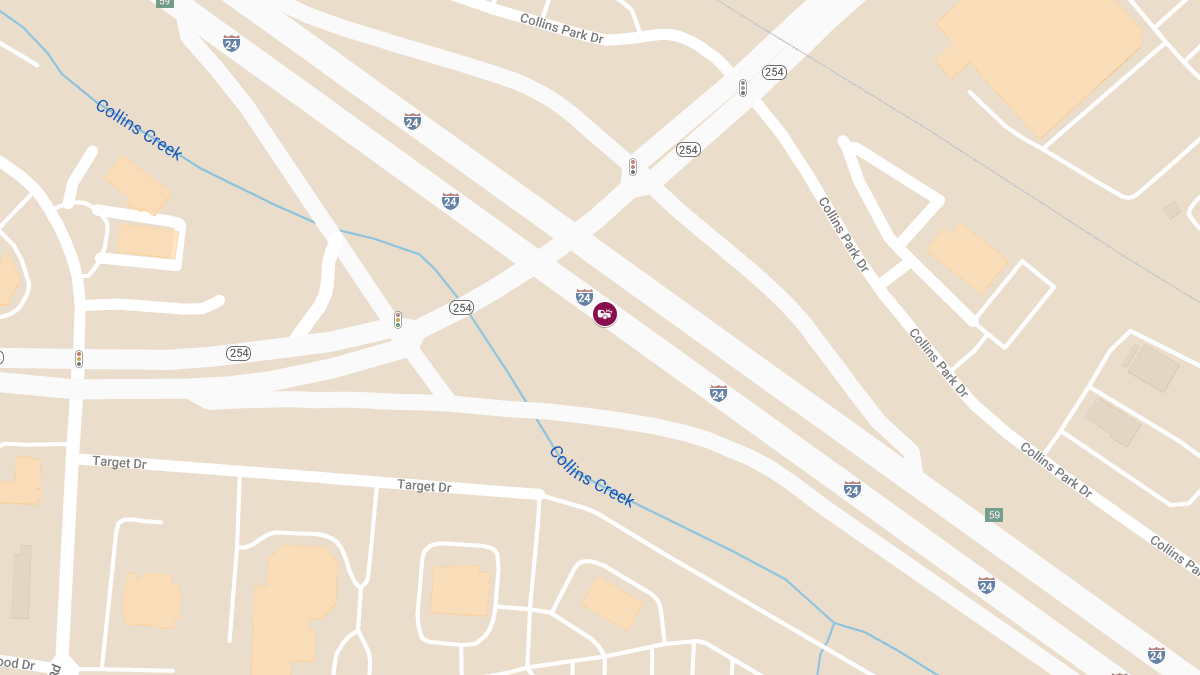 Injuries Reported in Crash on I-24 E at MM 61