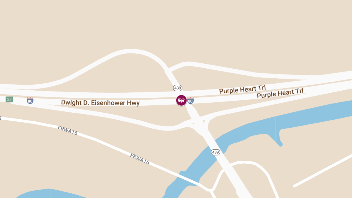 Injuries Reported in Crash on IR-80 E at USA Pkwy