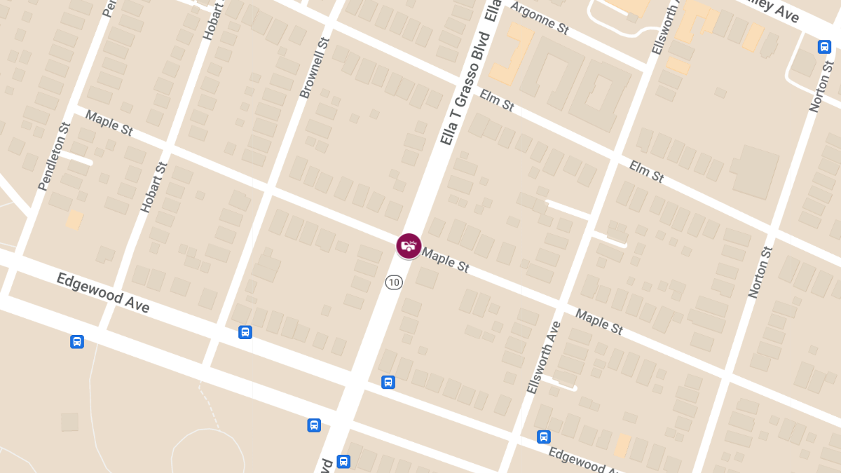 Injuries Reported in Multi-Vehicle Crash at Ella T Grasso Blvd & Maple St