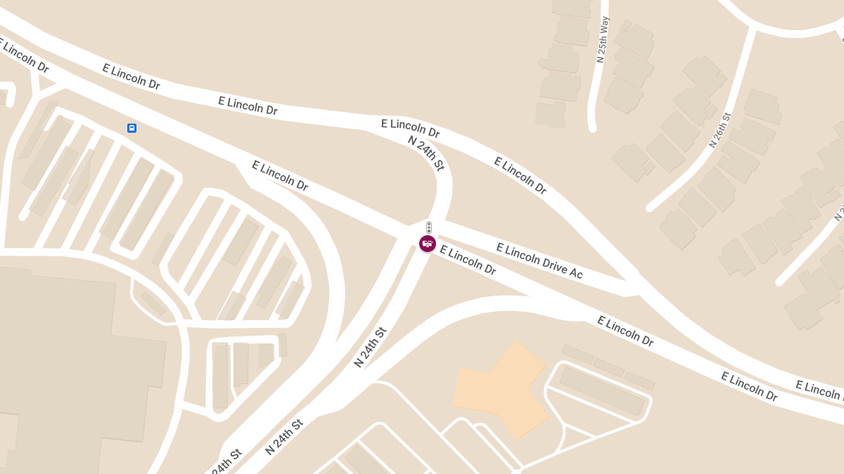 Injuries Reported in Rollover Crash at E Lincoln Dr & N 24th St
