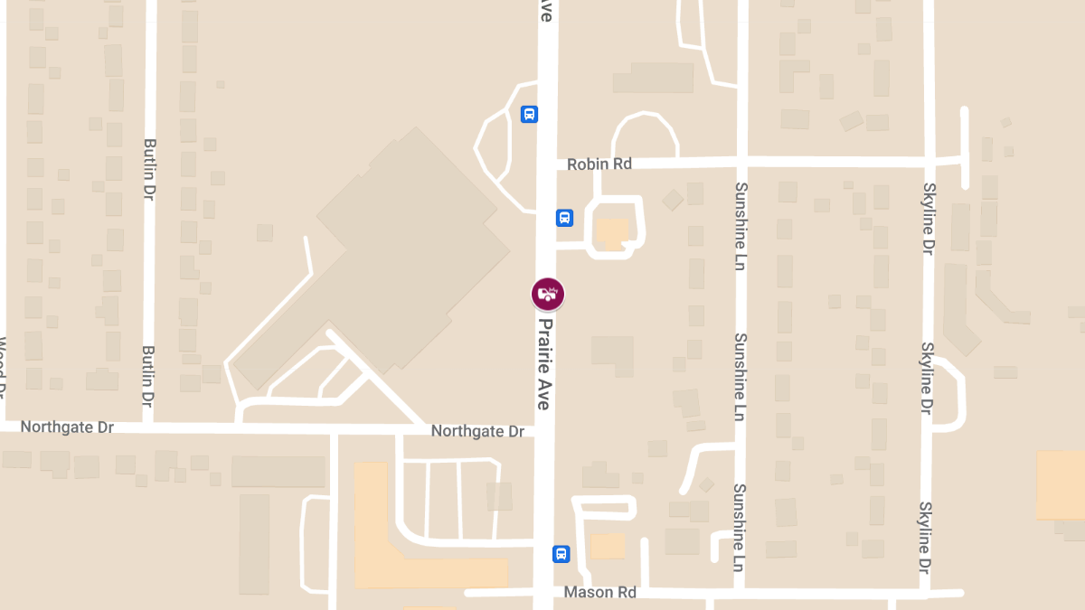 Injuries Reported in Two-Car Accident on Prairie Ave