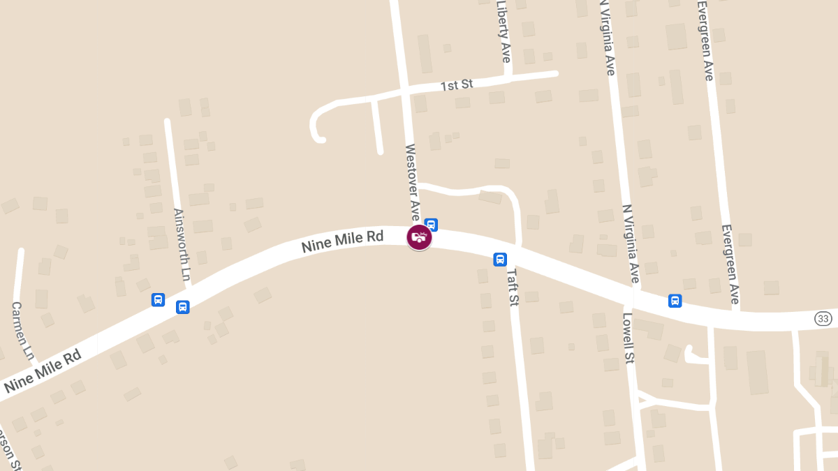 Injuries Reported in Two-Vehicle Crash at Westover Ave & Nine Mile Rd