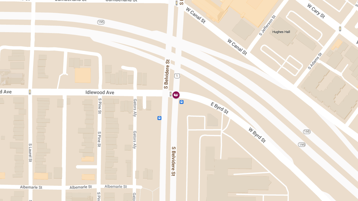 Injuries Reported in Vehicle Collision at S Belvidere St & W Byrd St