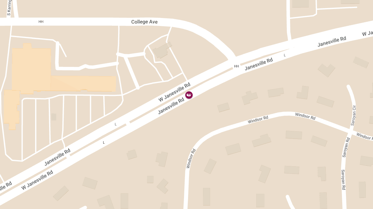 Injuries Two-Vehicle Accident at S Janesville Rd Near Kwik Trip