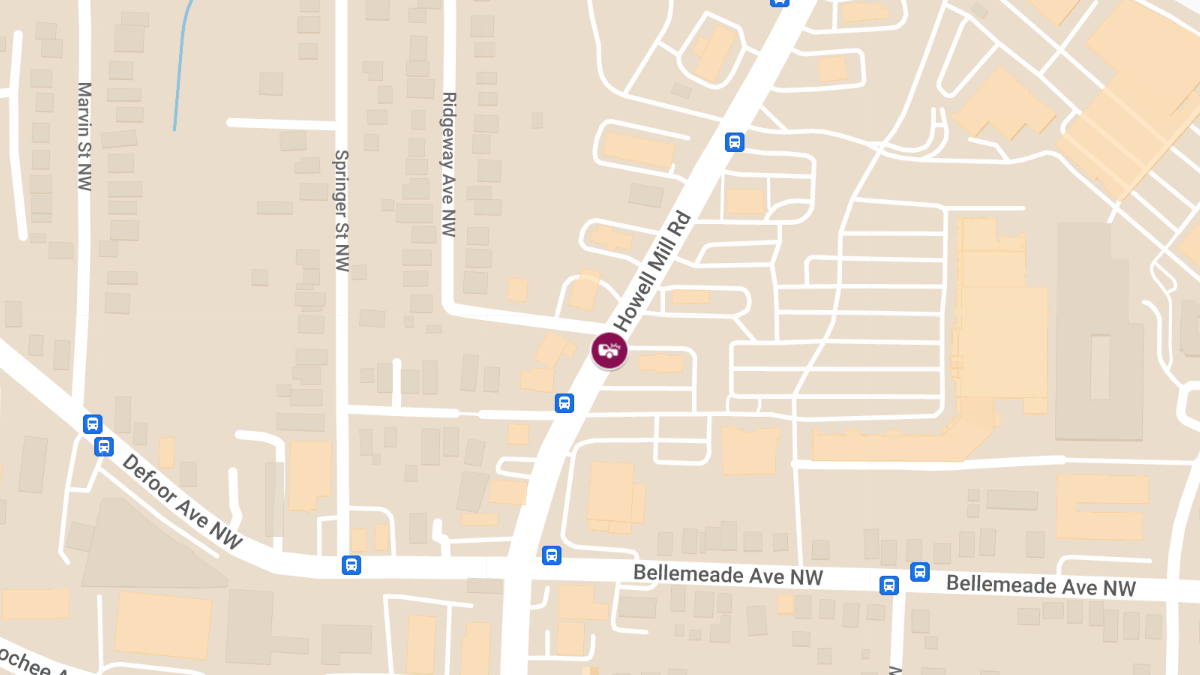 Injuries in Accident at 1715 Howell Mill Rd NW
