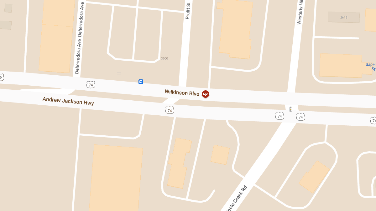 Injuries in Accident at 3443 Wilkinson Blvd