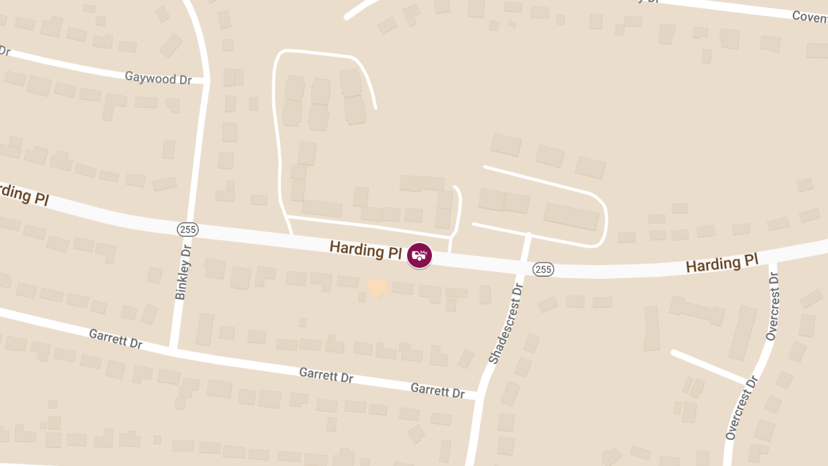 Injuries in Accident at 541 Harding Pl