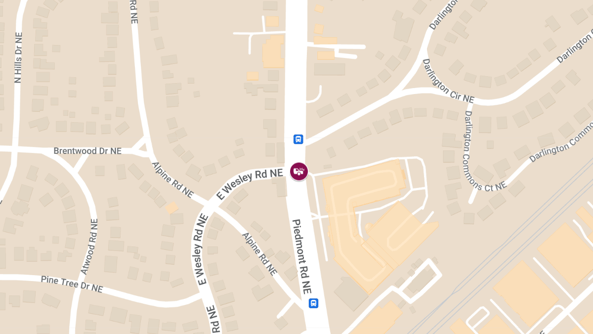 Injuries in Accident at E Wesley Rd NE & Piedmont Rd NE