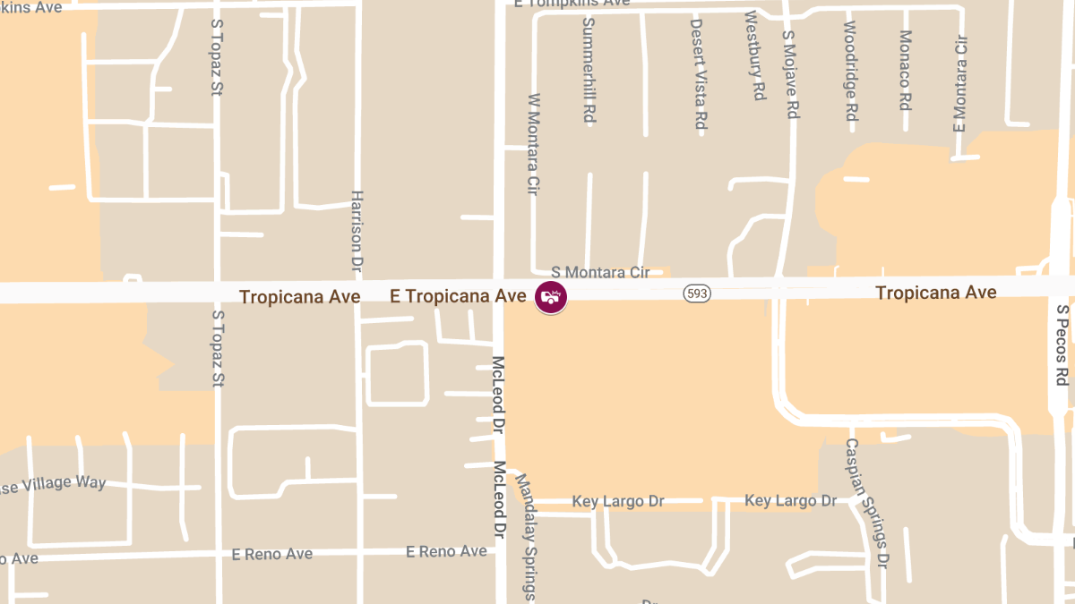 Injuries in Accident at McLeod Dr & E Tropicana Ave