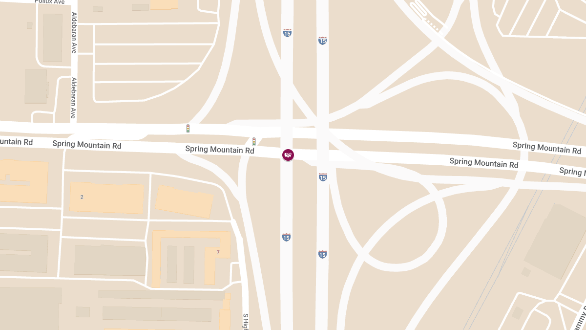 Injuries in Accident at Spring Mountain Rd & I-15 EB