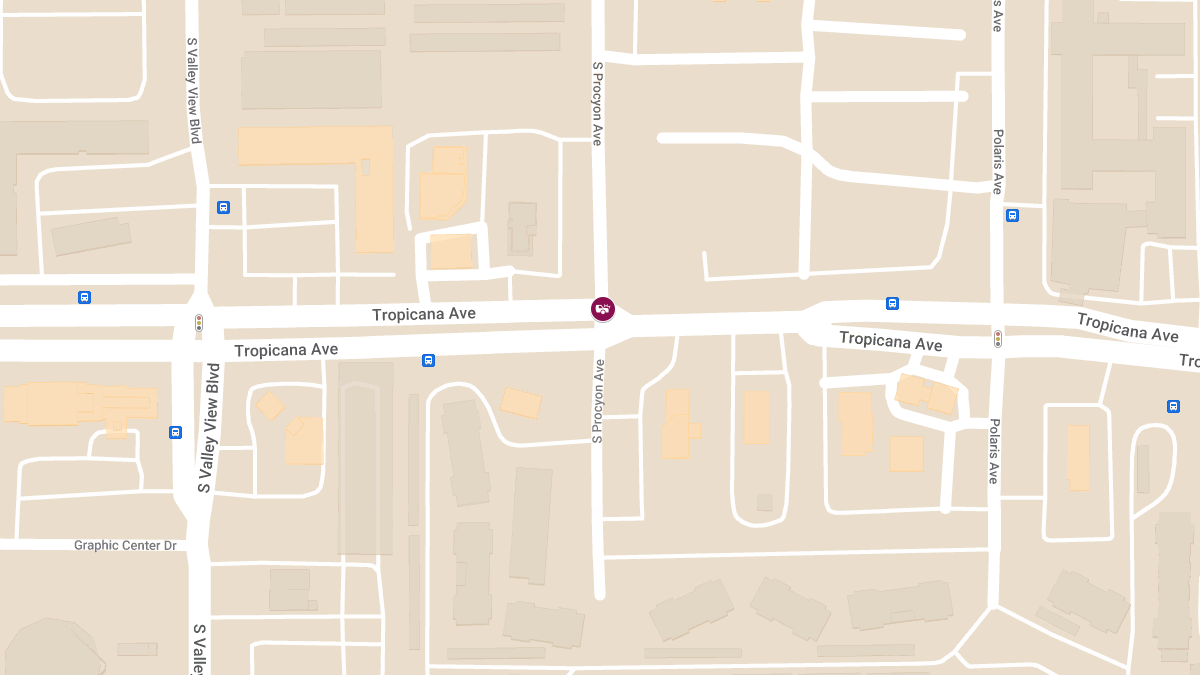 Injuries in Accident at W Tropicana Ave & Procyon St