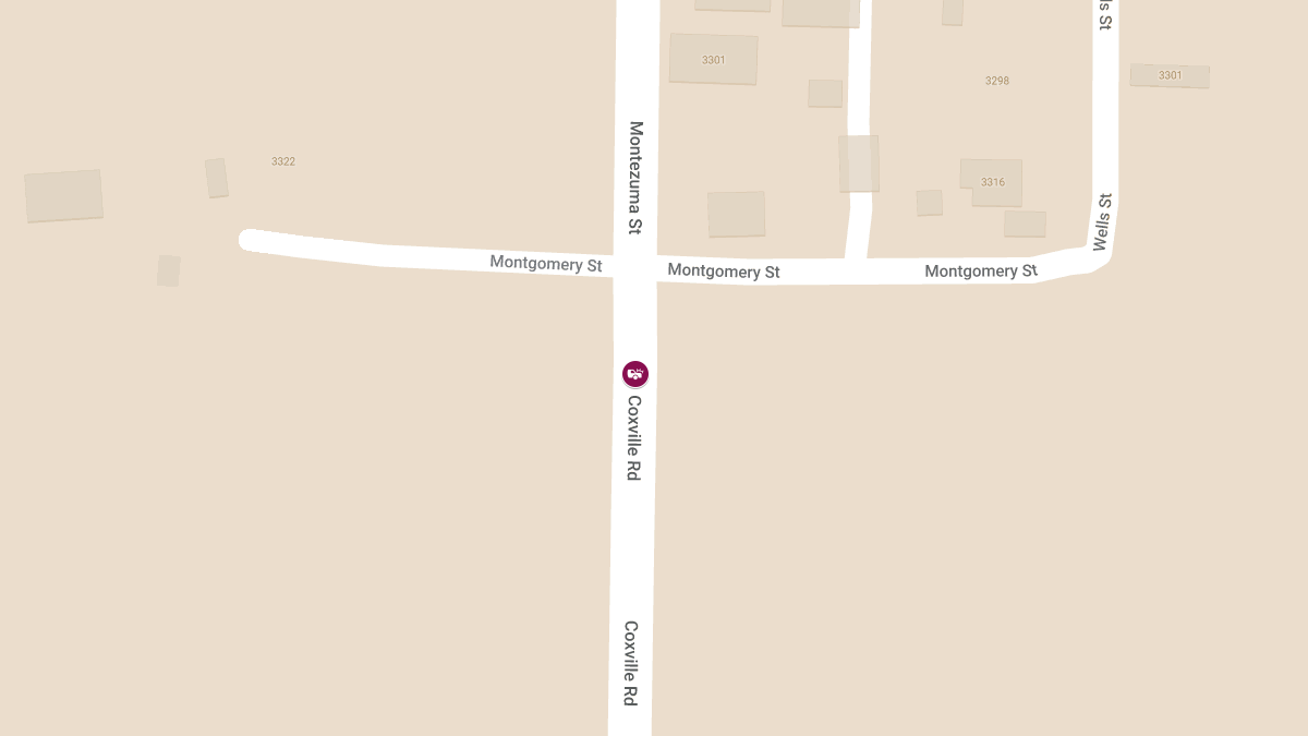 Injuries in Accident on Coxsville Rd South of Mecca