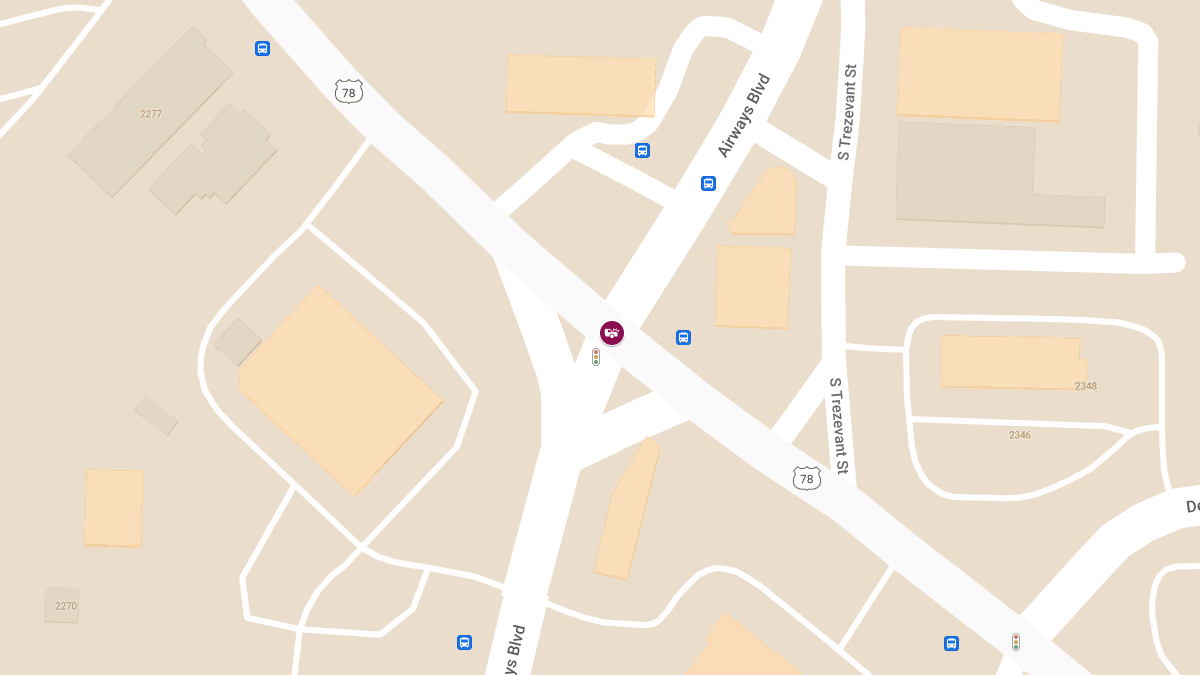 Injuries in Collision at Airways Blvd & Lamar Ave