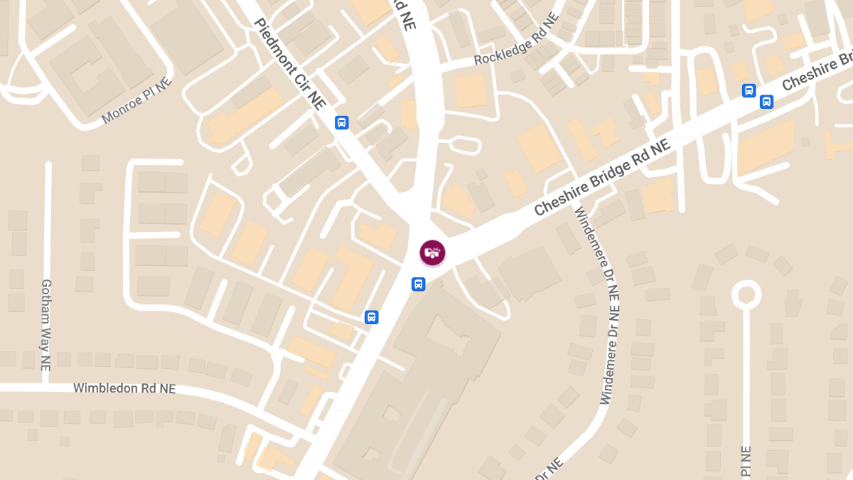 Injuries in Collision at Cheshire Bridge Rd NE & Piedmont Rd NE