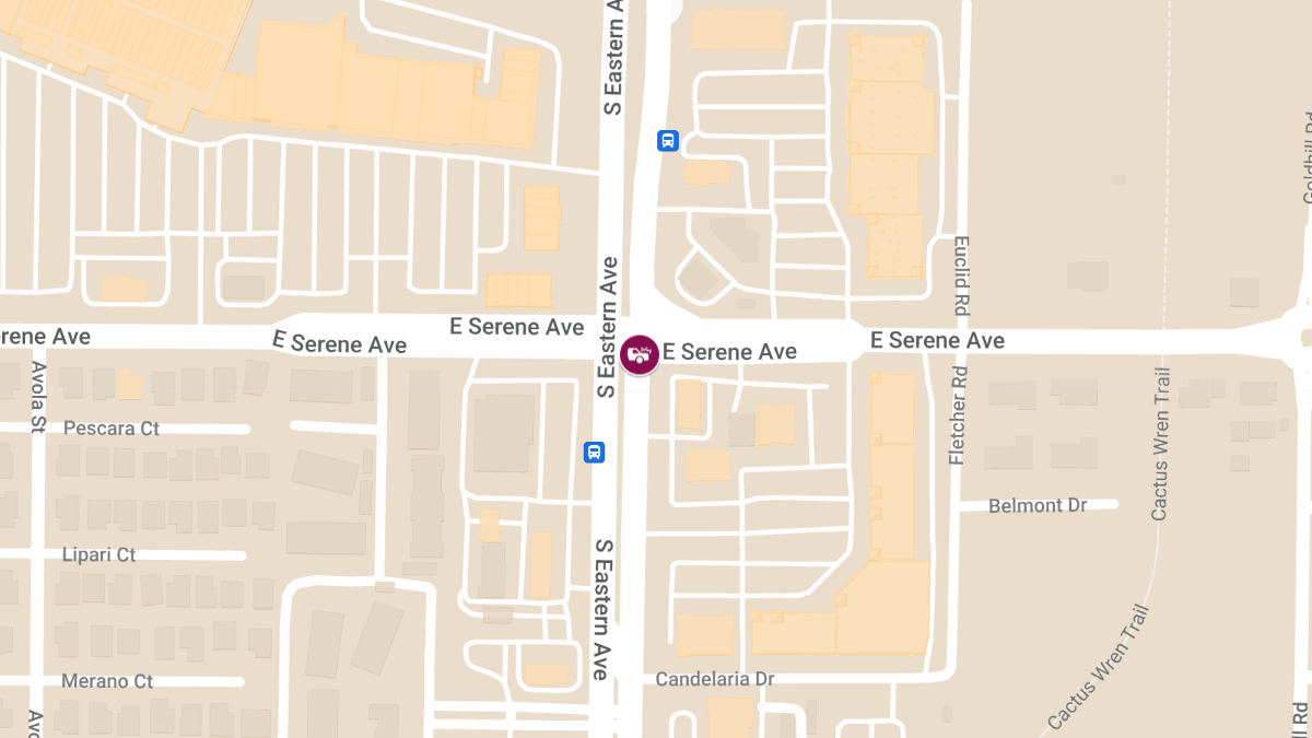 Injuries in Collision at E Serene Ave & S Eastern Ave