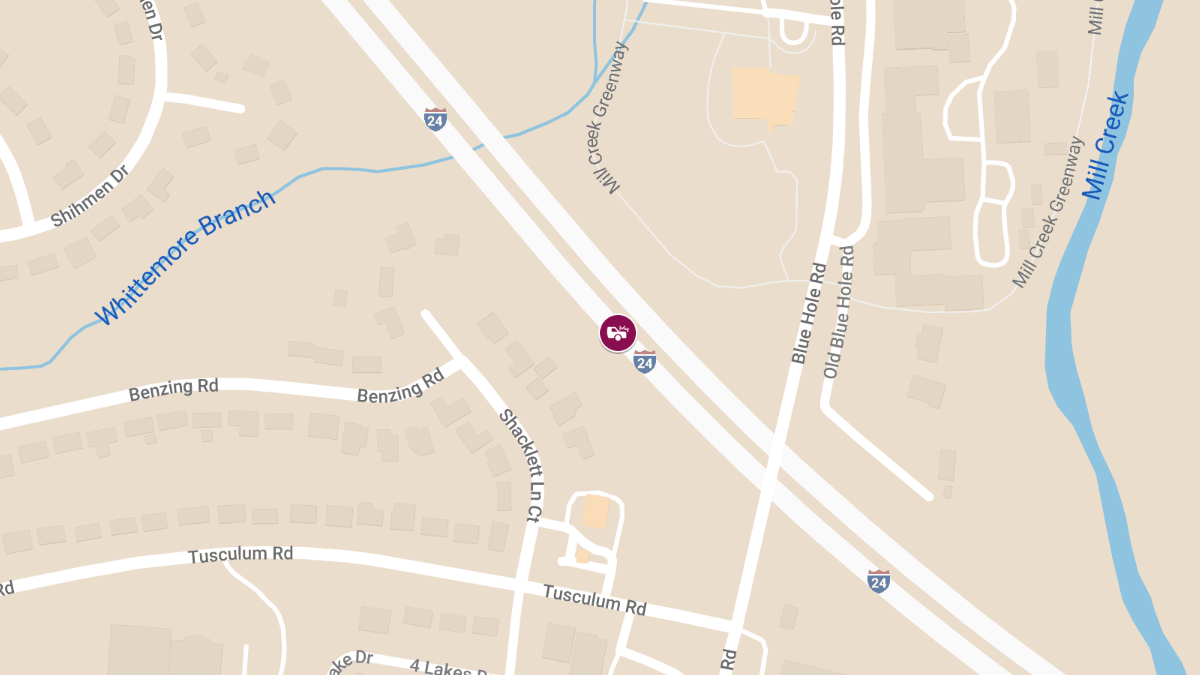 Injuries in Collision at Exit 60A on I-24 E