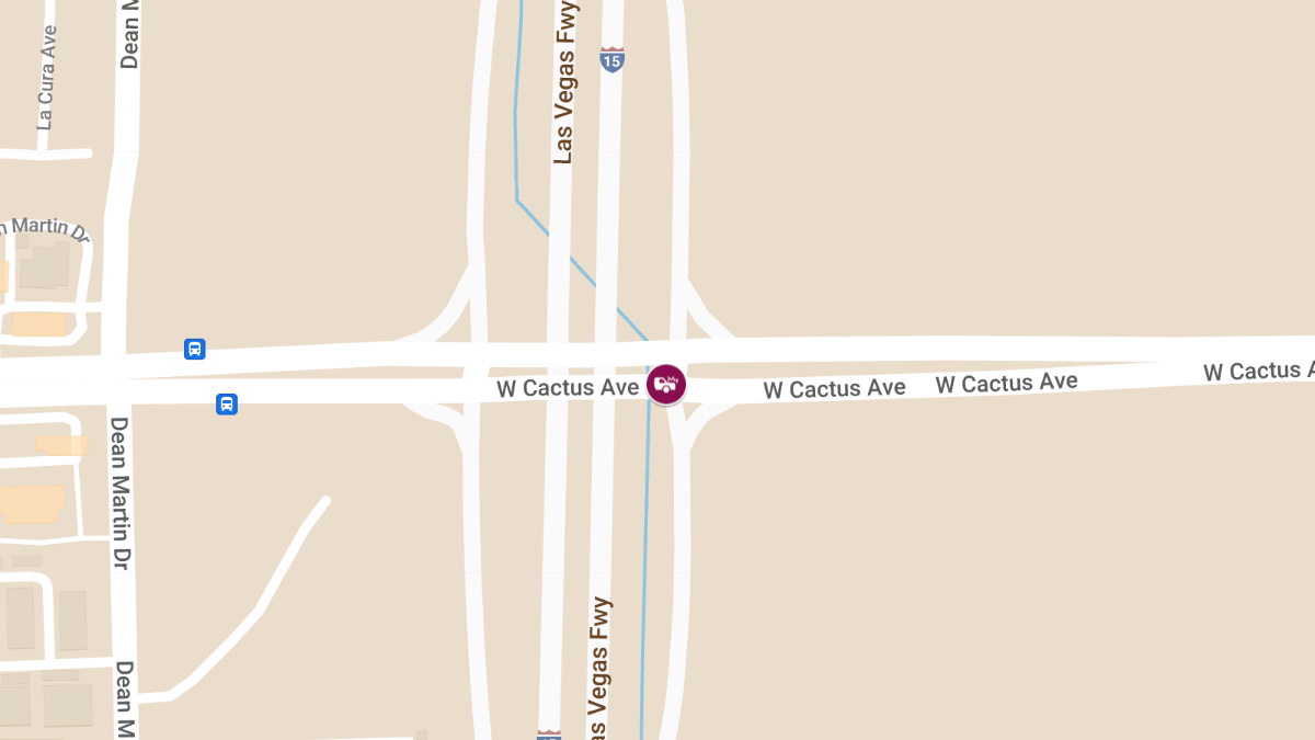 Injuries in Collision at I-15 N & W Cactus Ave
