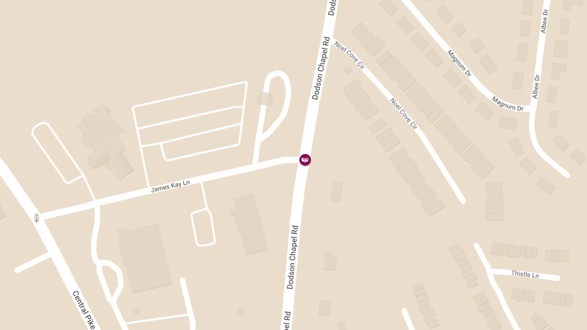 Injuries in Collision at James Kay Ln & Dodson Chapel Rd