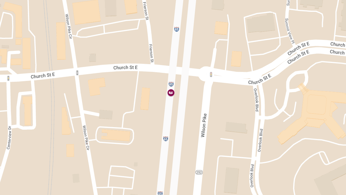 Injuries in Collision on I-65 S at MM 76