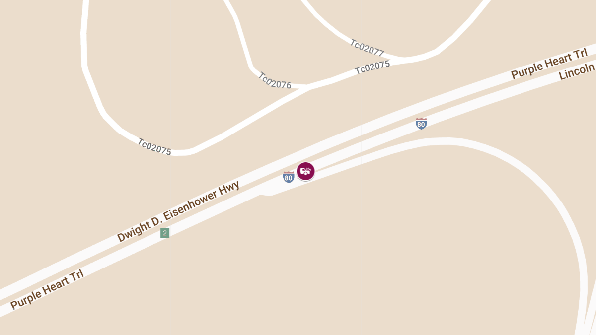 Injuries in Collision on I-80 Westbound Near Mile Marker 405