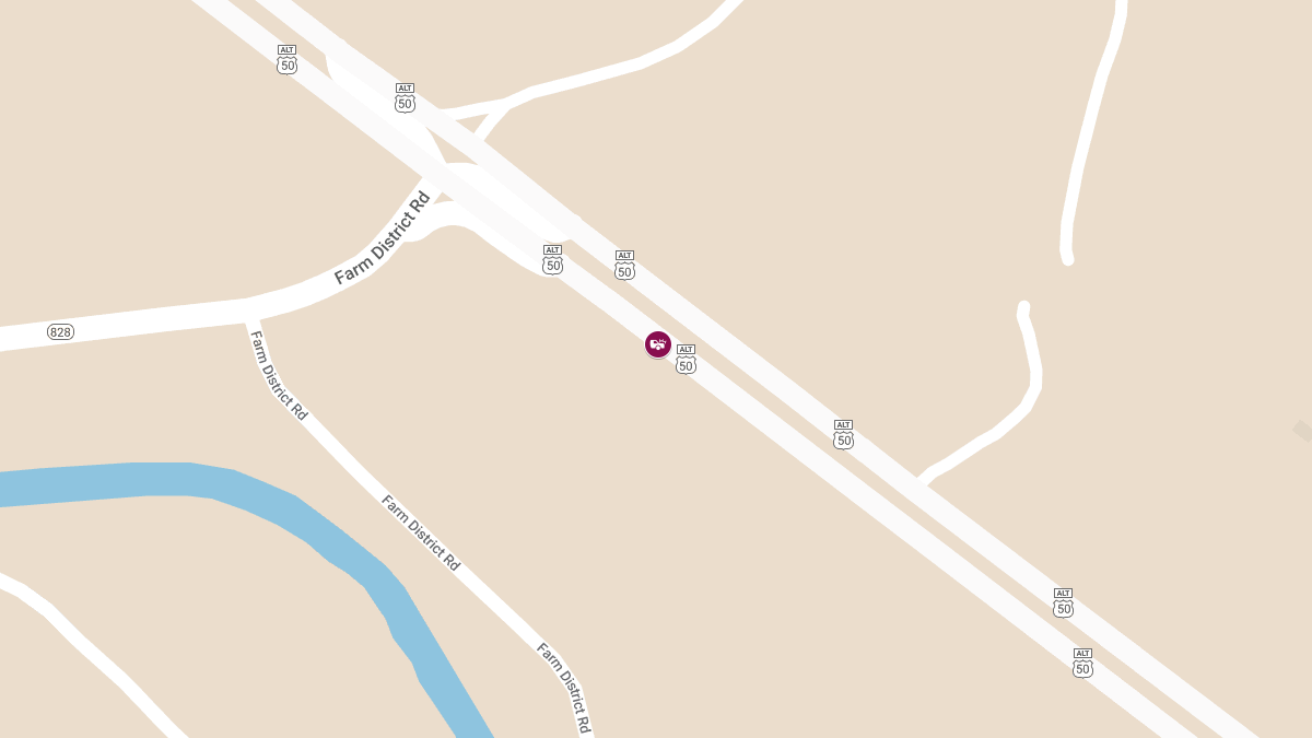 Injuries in Collision on US 50A near Milepost 8