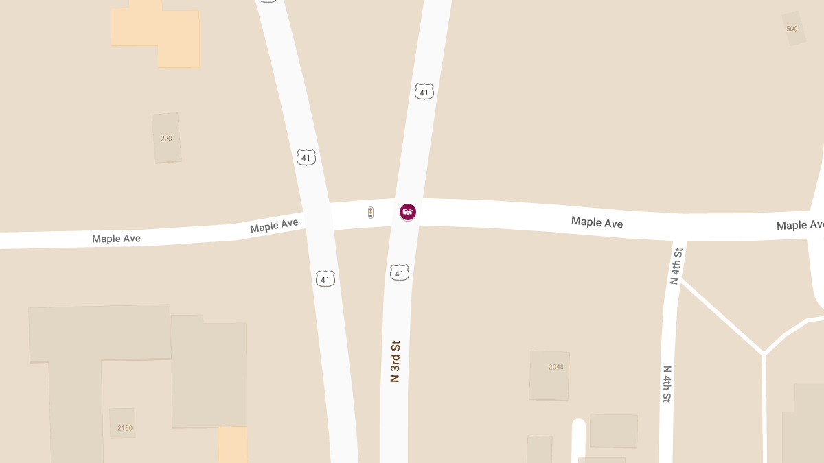 Injuries in Crash US-41 & Maple Ave