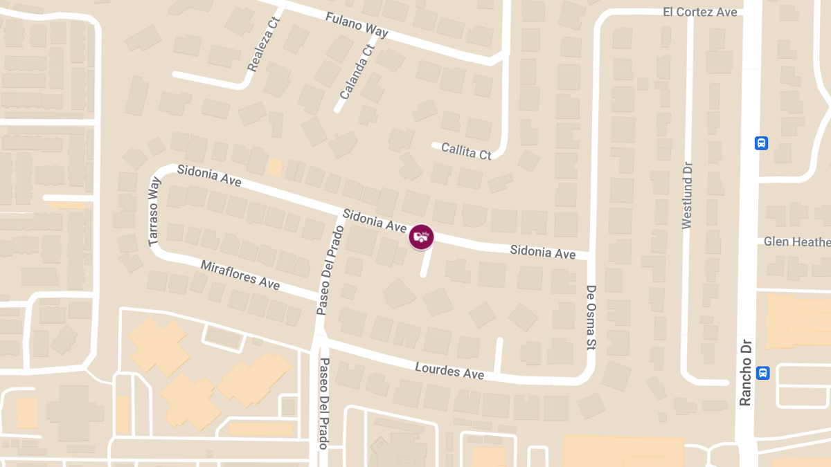 Injuries in Crash at 2624 Sidonia Ave