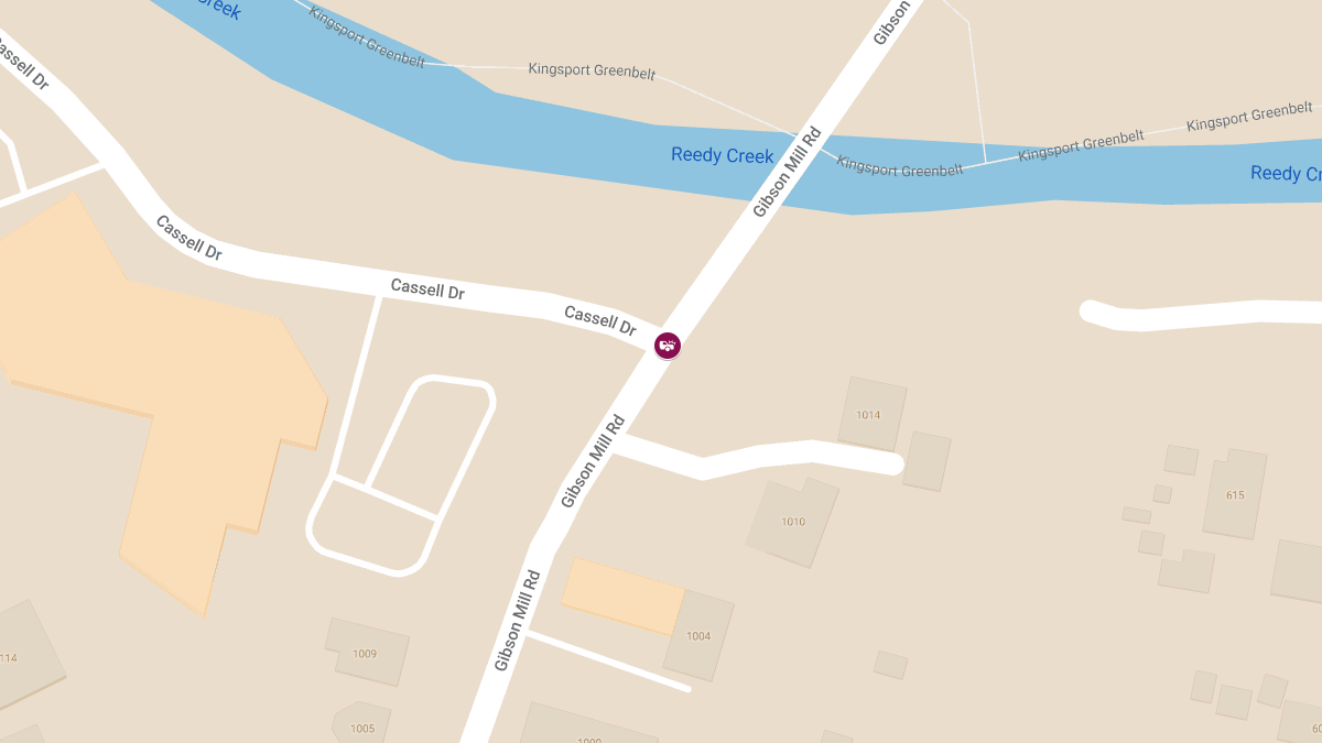 Injuries in Crash at Gibson Mill Rd & Cassel Dr