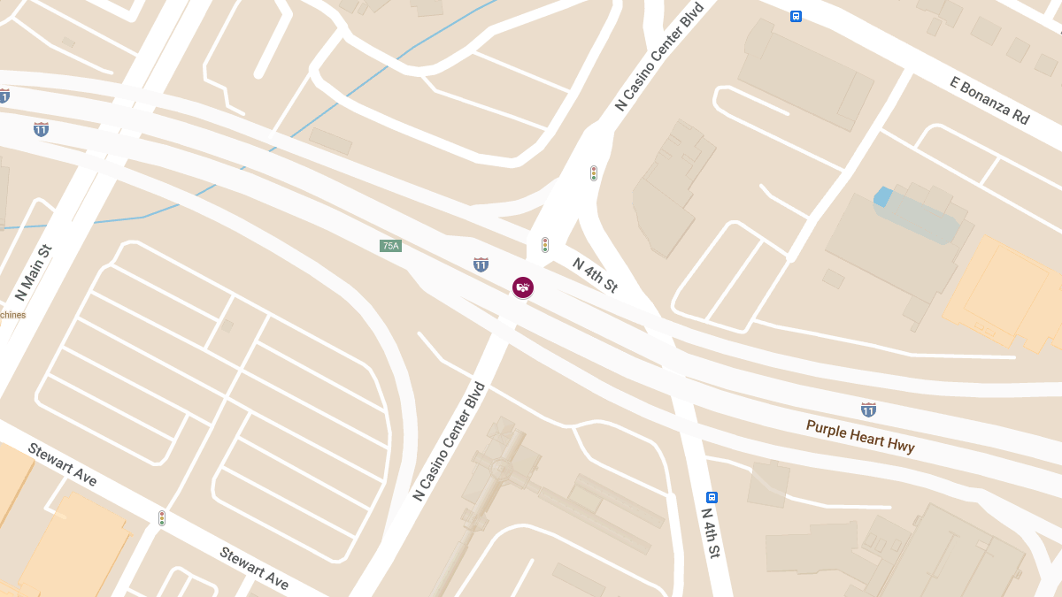 Injuries in Crash at I-11 S & Casino Center Blvd