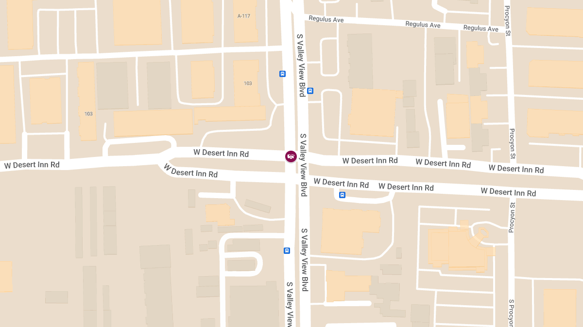 Injuries in Crash at S Valley View Blvd & W Desert Inn Rd