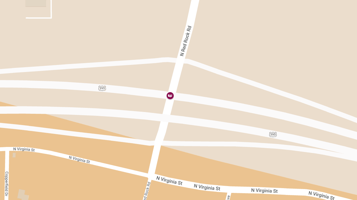 Injuries in Crash at US395 N & Red Rock Rd
