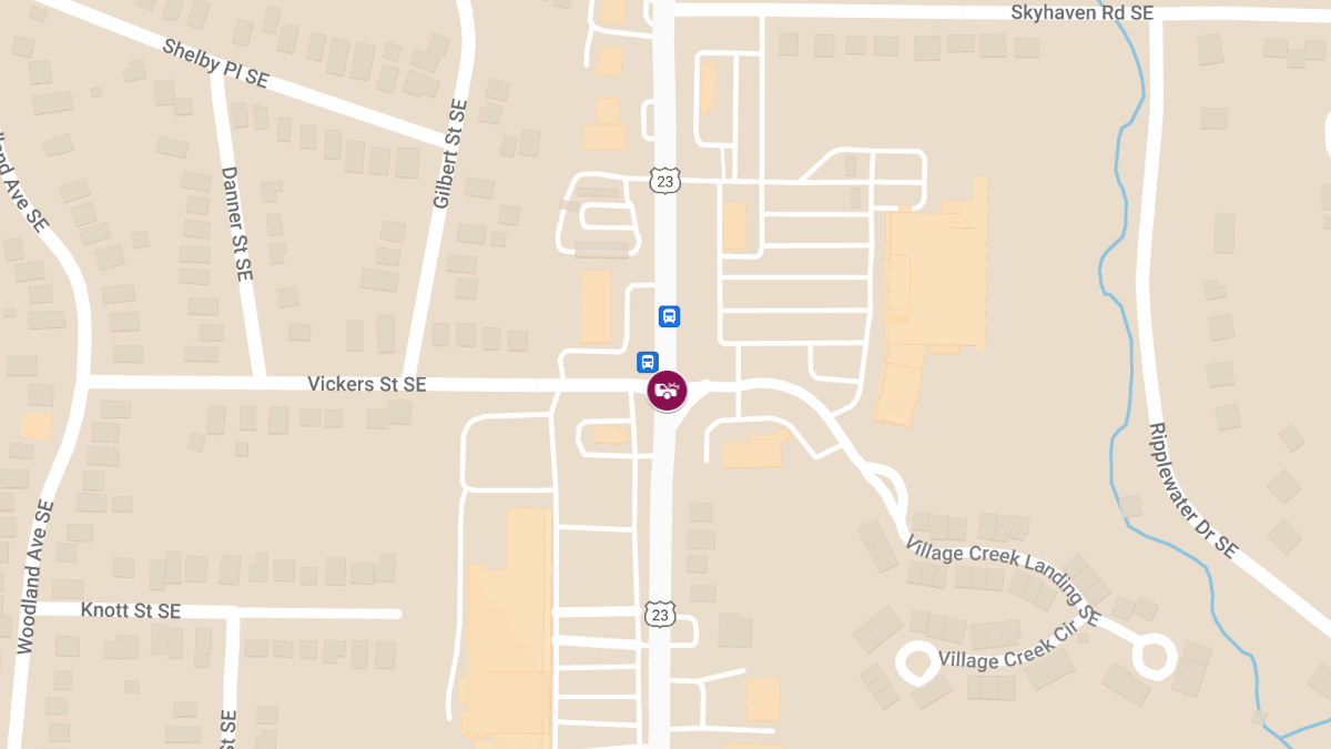 Injuries in Crash at Vickers St SE & Moreland Ave SE