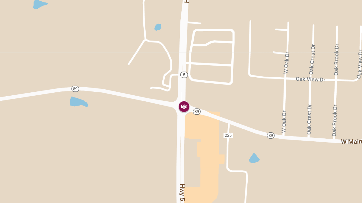 Injuries in Crash on SB State Highway 5 Near State Highway 89