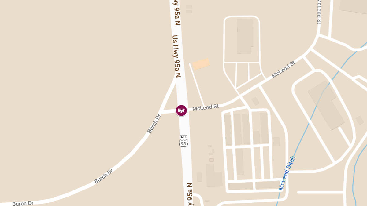 Injuries in Crash on US ALT 95 Hwy N at McLeod St