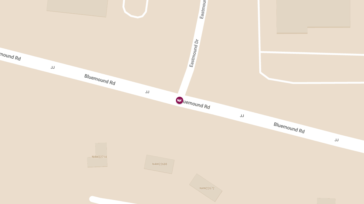 Injuries in Vehicle Crash on Bluemound Rd & Eastmound Dr Involves Fire