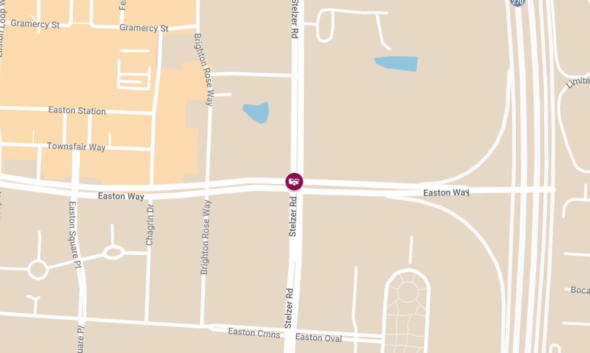 Injury Accident Blocking Stelzer Rd & Easton Way