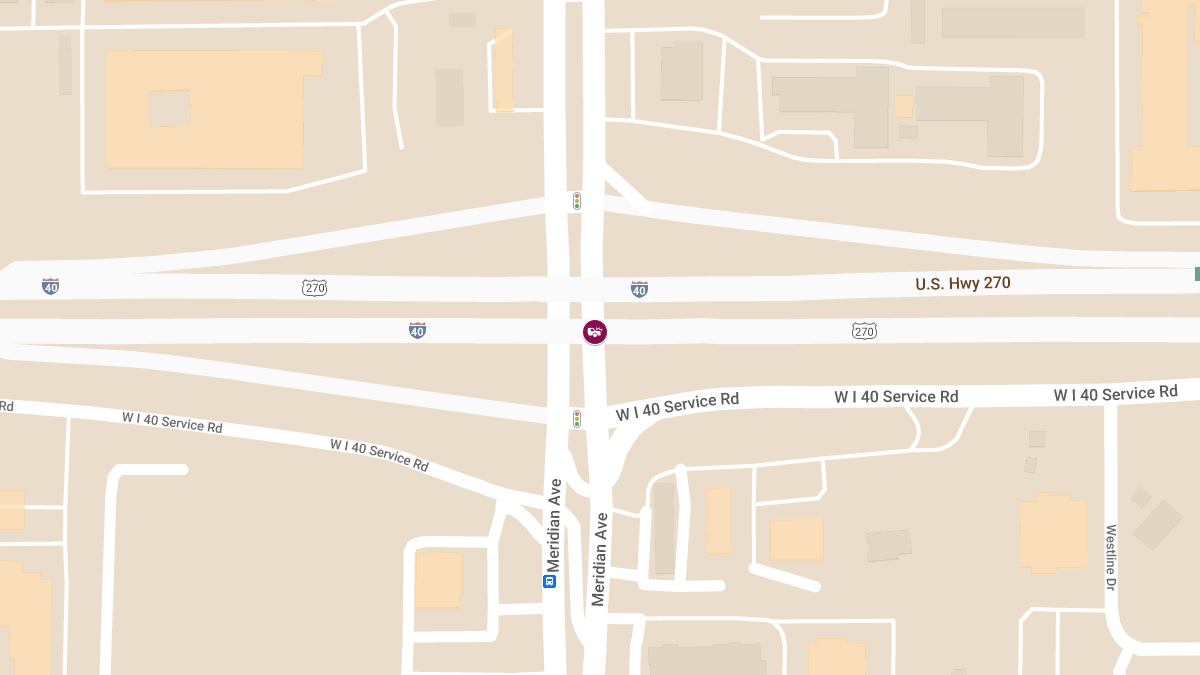 Injury Accident Blocks Off-Ramp on I-40 West at Meridian Ave