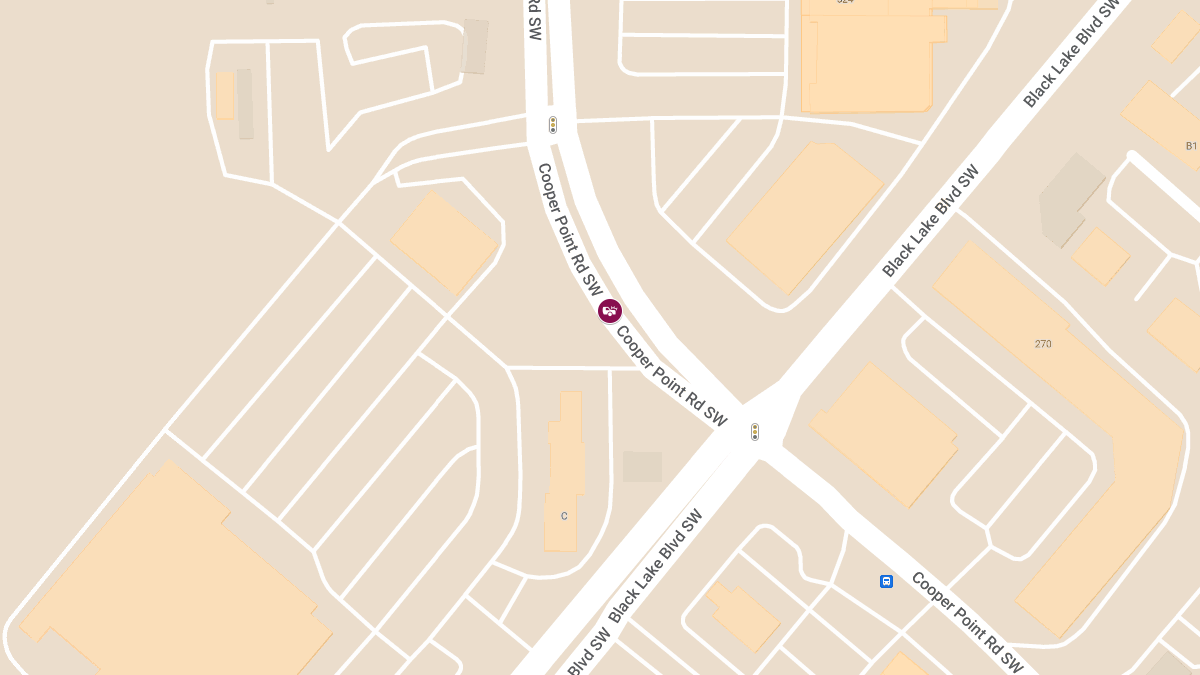 Injury Accident Reported at 1200 Block of Cooper Pt SW