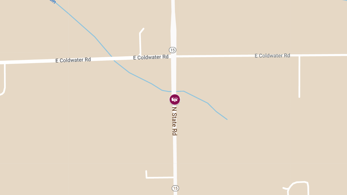 Injury Accident Reported at 5381 State Rd